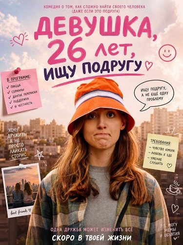 Девушка, 26 лет, ищу подругу (2026)